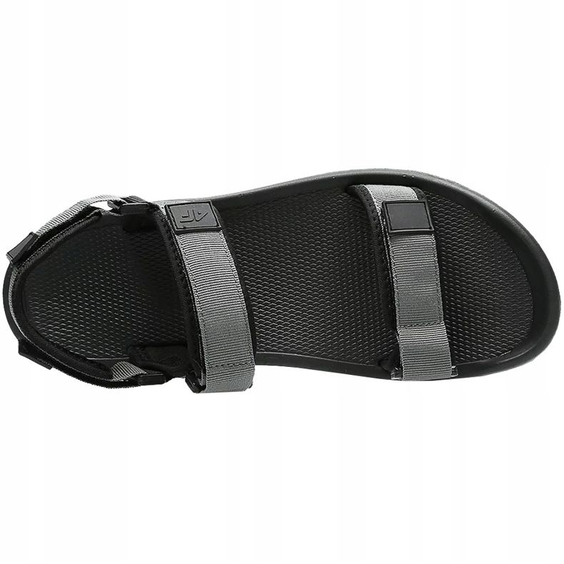 Sandálias masculinas 4F cinza H4L21 SAM001 25S 1