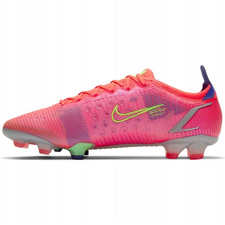 Chuteira Nike Mercurial Vapor 14 Elite Fg M CQ7635 600 verde, rosa rosa 2
