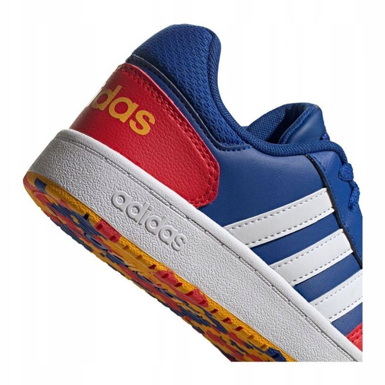 Sapatos Adidas Hoops 2.0 Jr FY7016 azul marinho azul 2