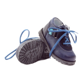 Botas de couro masculino 1456 azul marinho RenBut 3