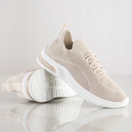 Diamantique Calçados Esportivos Bege 1