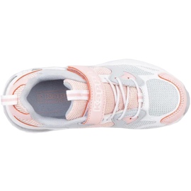 Sapatos infantis Kappa Yero rosa-cinza-branco 260891K 6527 1