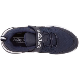 Sapatos infantis Kappa Yaka K 260890K 6710 azul marinho 1