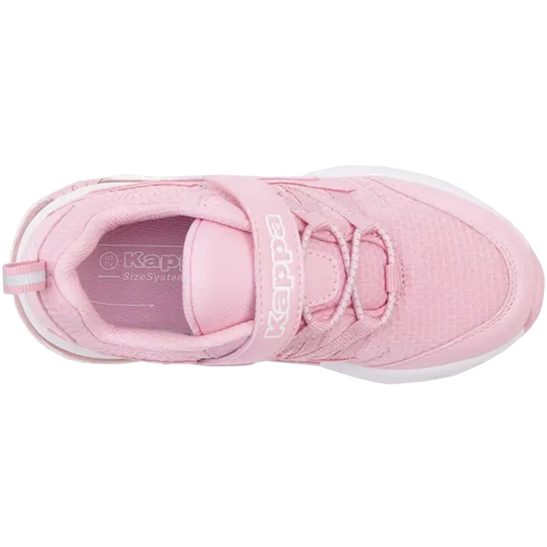 Sapatos infantis Kappa Yaka K rosa e branco 260890K 2410 1