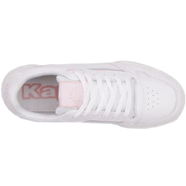 Sapatos Kappa Marabu branco e rosa 242765 1021 1