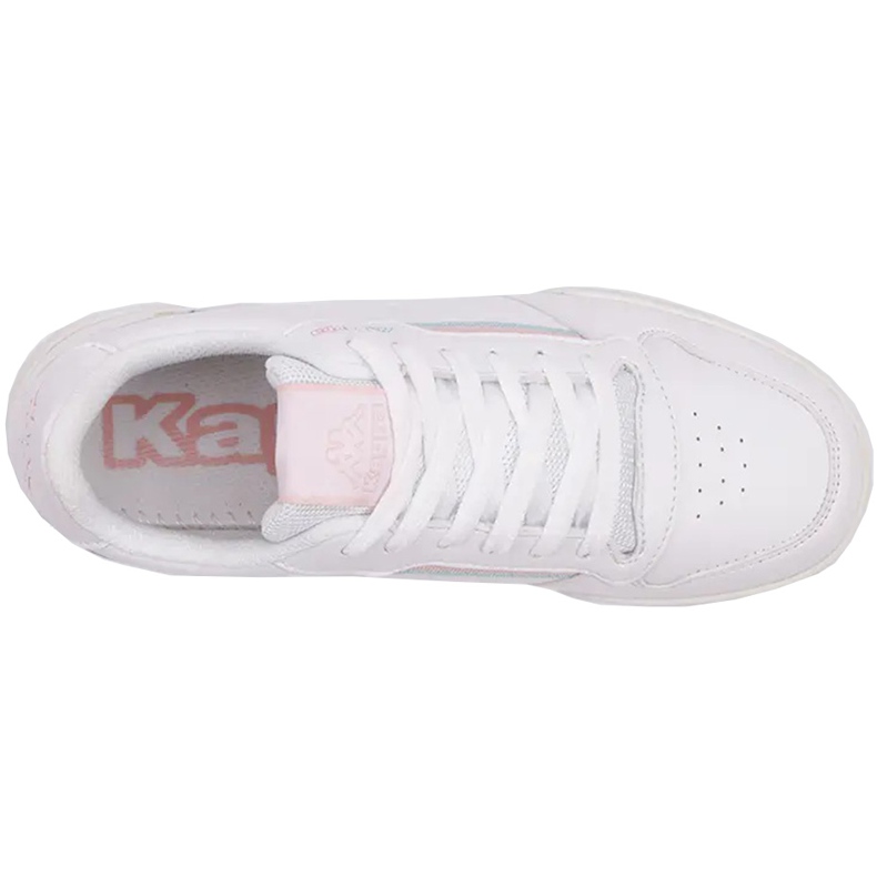 Sapatos Kappa Marabu branco e rosa 242765 1021 1