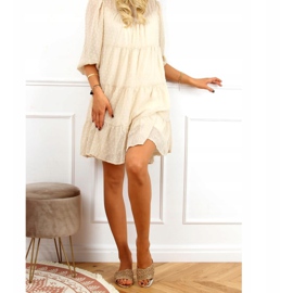 Chinelos 1BJ-19360 Gold feminino dourado 1