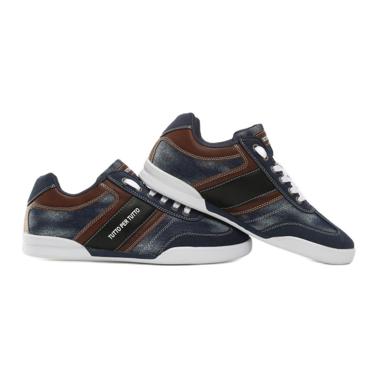 Vices Vícios B873-13 da Marinha marrom azul-marinho 2