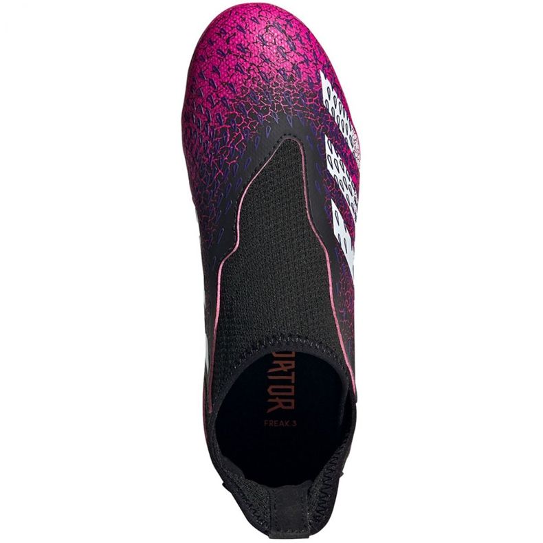 Chuteiras Adidas Predator Freak.3 Ll Fg Jr FW7529 multicolorido rosa 2