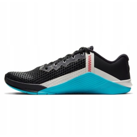 Tênis de treinamento Nike Metcon 6 M CK9388-070 branco preto azul 1