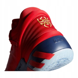 Tênis de basquete Adidas DON Edição # 2 M FX6519 multicolorido vermelho 2