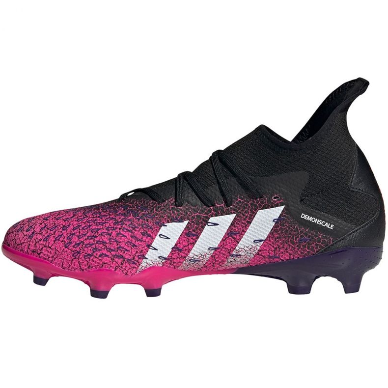 Chuteiras Adidas Predator Freak.3 Fg M FW7514 preto, preto, rosa rosa 2