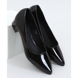 Black Pumps de salto baixo preto CC206P preto 1