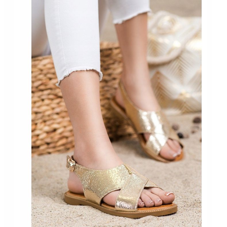 Filippo Sandálias douradas clássicas dourado 2