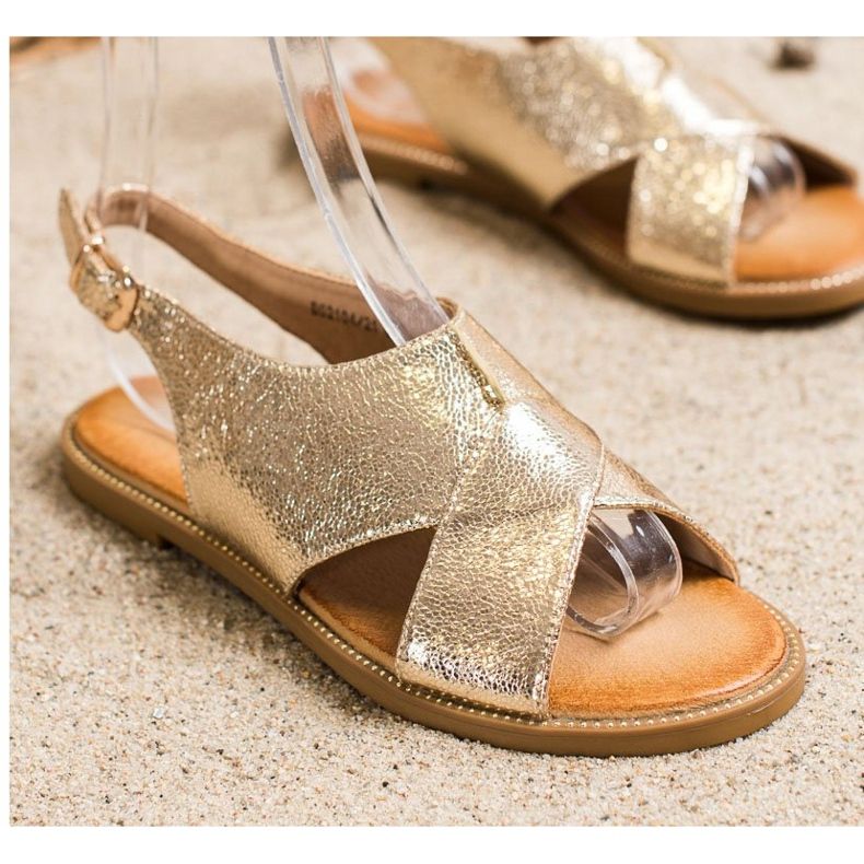 Filippo Sandálias douradas clássicas dourado 1