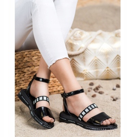 Filippo Sandálias Black Fashion preto 1