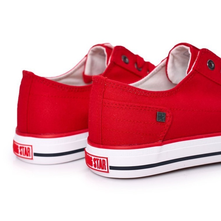 Tênis masculino Big Star DD174274 vermelho 1