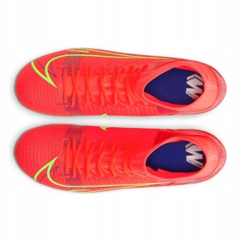 Chuteiras Nike Superfly 8 Academy Ag M CV0842-600 multicolorido vermelho 2