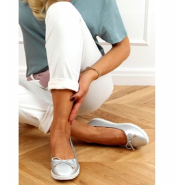 Bailarinas femininas prata DY-10 Silver 1