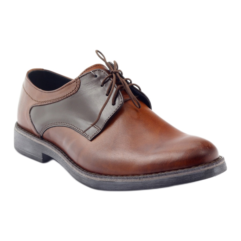 Sapatos para homem Moskała 764 castanho marrom 1