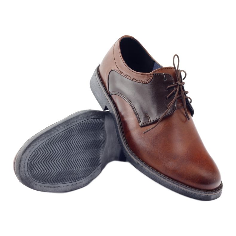 Sapatos para homem Moskała 764 castanho marrom 3
