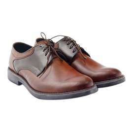 Sapatos para homem Moskała 764 castanho marrom 4