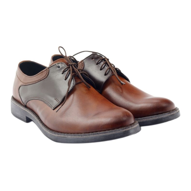Sapatos para homem Moskała 764 castanho marrom 4