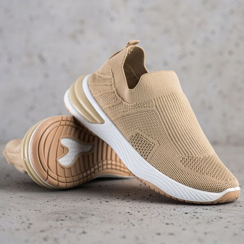SHELOVET Tênis Openwork Slip-on marrom 1