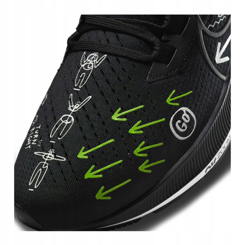 Sapata Nike Air Zoom Pegasus 38 M DM3274-001 preto 2