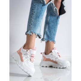 SHELOVET Tênis Branco da Fahion 2