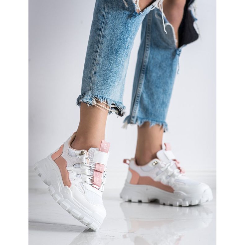 SHELOVET Tênis Branco da Fahion 2