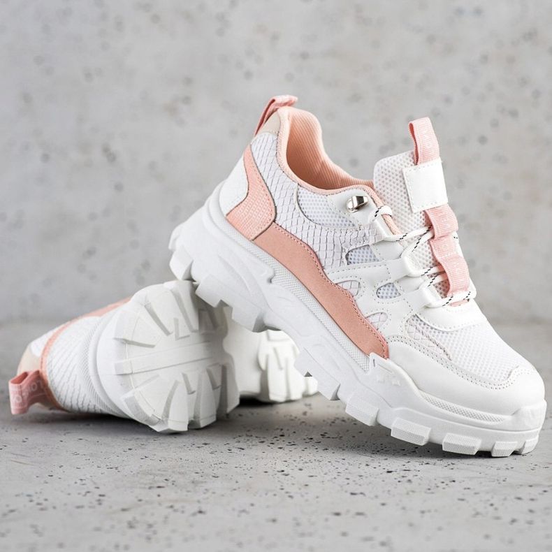 SHELOVET Tênis Branco da Fahion 1