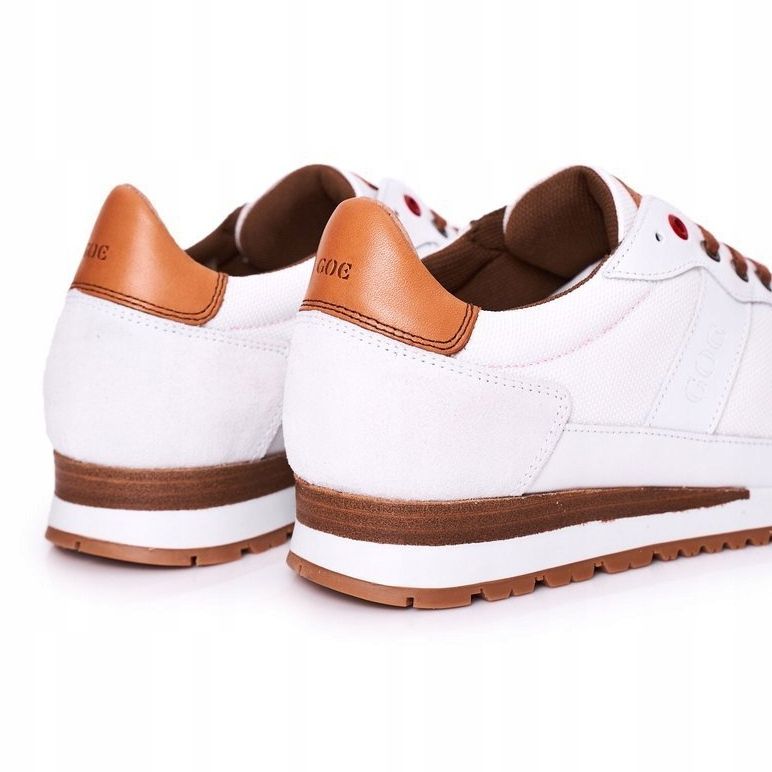Calçados esportivos masculinos GOE HH1N4054 Tênis brancos 1