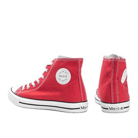 Tênis masculino Perry de tornozelo vermelho 1