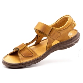 Polbut 277 sandálias vermelhas laranja 1