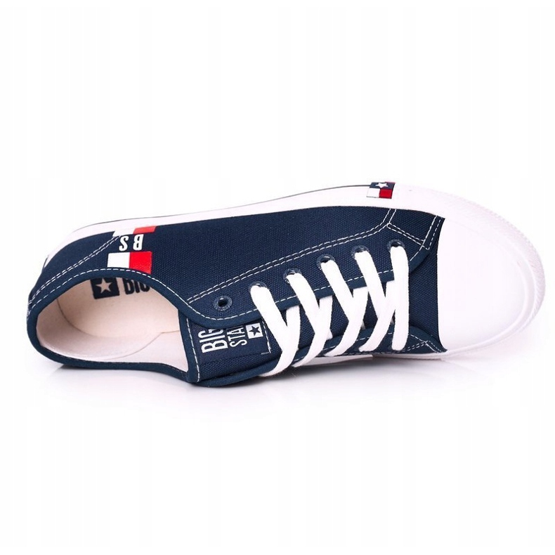 Tênis masculino Big Star HH174326 azul marinho azul-marinho 1