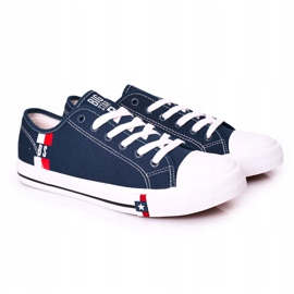 Tênis masculino Big Star HH174326 azul marinho 4