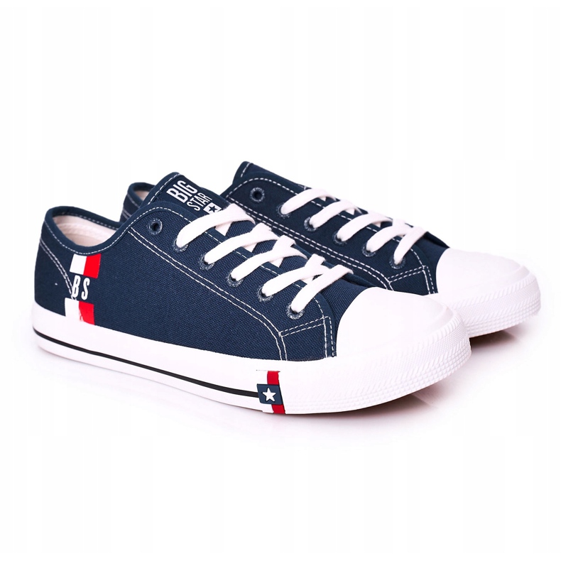 Tênis masculino Big Star HH174326 azul marinho azul-marinho 4