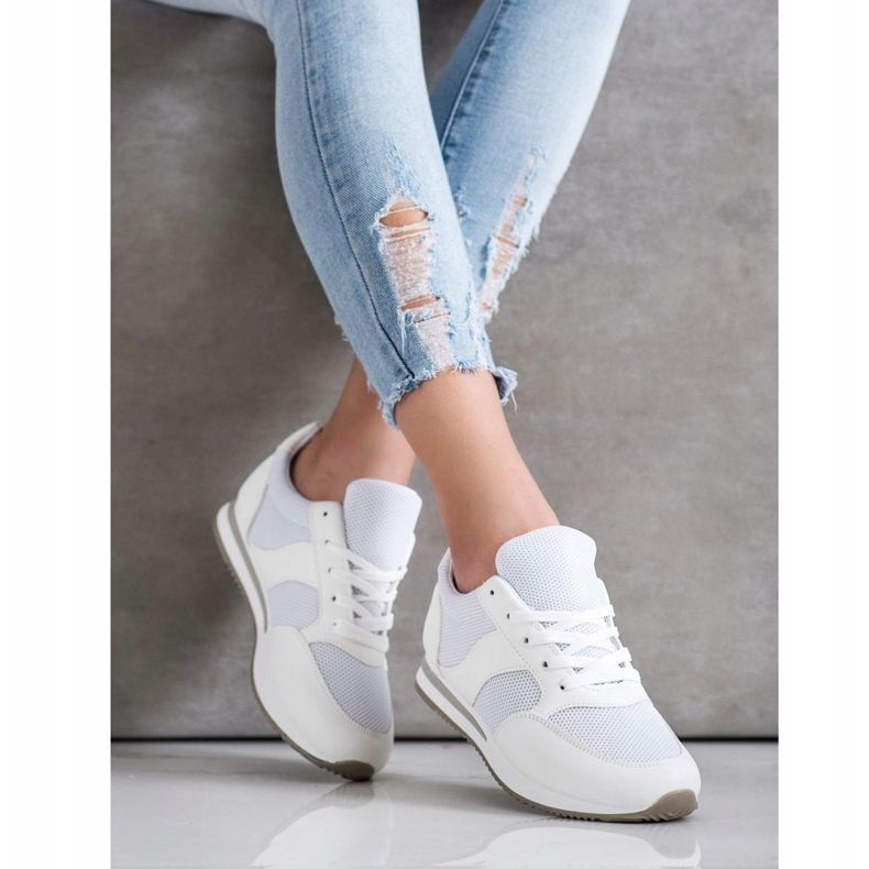 SHELOVET Calçados Esportivos Com Malha branco 2 SHELOVET Calçados Esportivos Com Malha branco 2