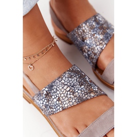 Sandálias de Couro Maciejka 05167-10 Bege Escuro multicolorido 1