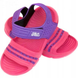 Aqua-Speed Sandálias de menina roxa rosa de espuma roxo 2
