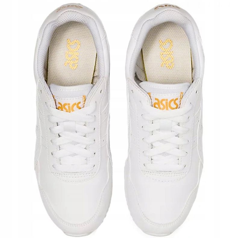 Sapatos femininos Asics Tiger Runner branco 1192A190 100 1