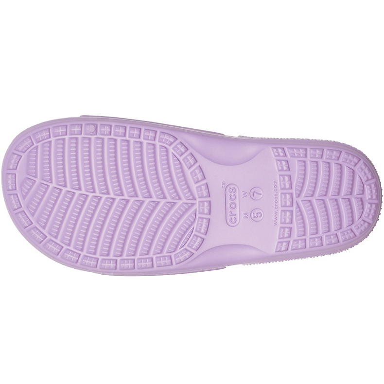 Chinelos femininos Crocs Classic Slide roxo 206121 5PR tolet 3 Chinelos femininos Crocs Classic Slide roxo 206121 5PR tolet 3