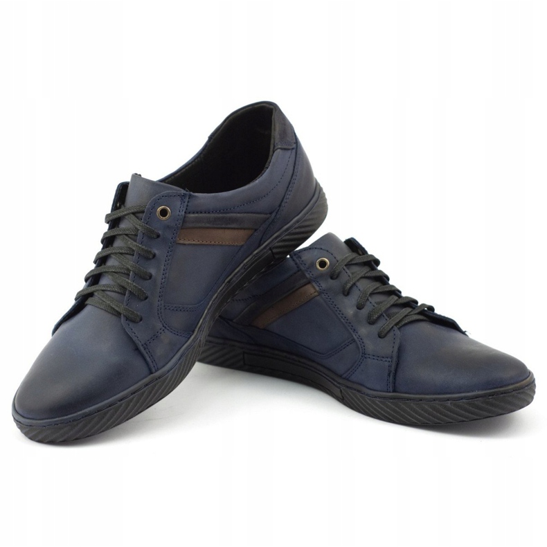 Polbut Sapatos masculinos J47 azul marinho azul-marinho 1