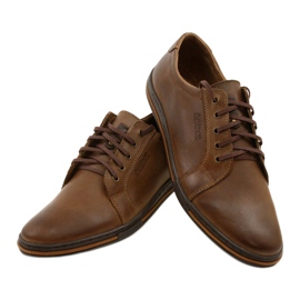 Polbut Sapatos masculinos 320 castanhos marrom 2