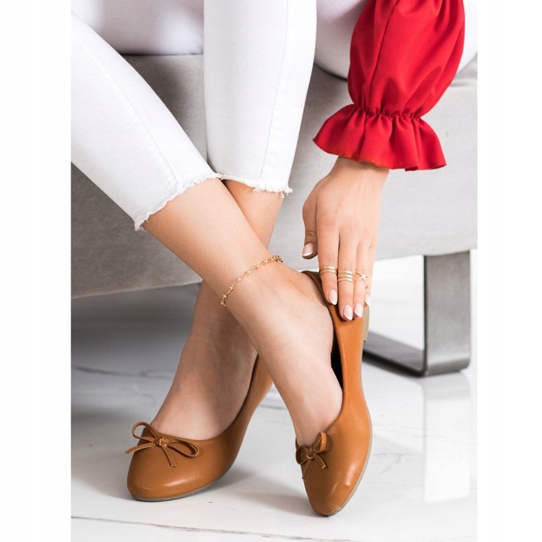 Diamantique Bailarinas clássicas marrom 1