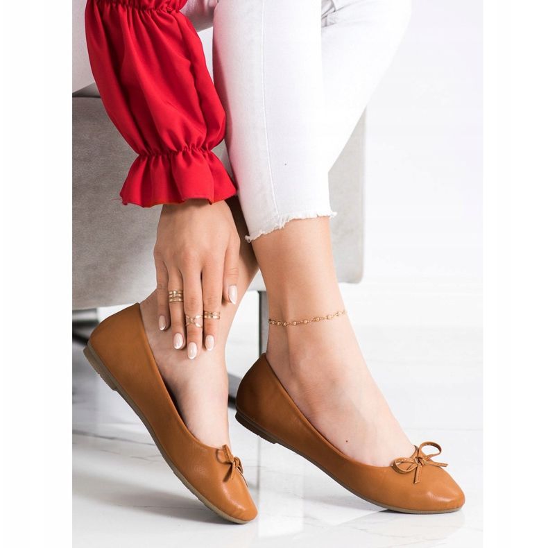 Diamantique Bailarinas clássicas castanho 2