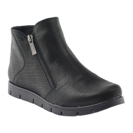 Botas femininas de inverno Gregors 611 pretas preto 1