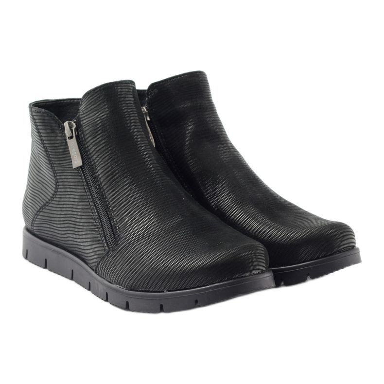 Botas femininas de inverno Gregors 611 pretas preto 4
