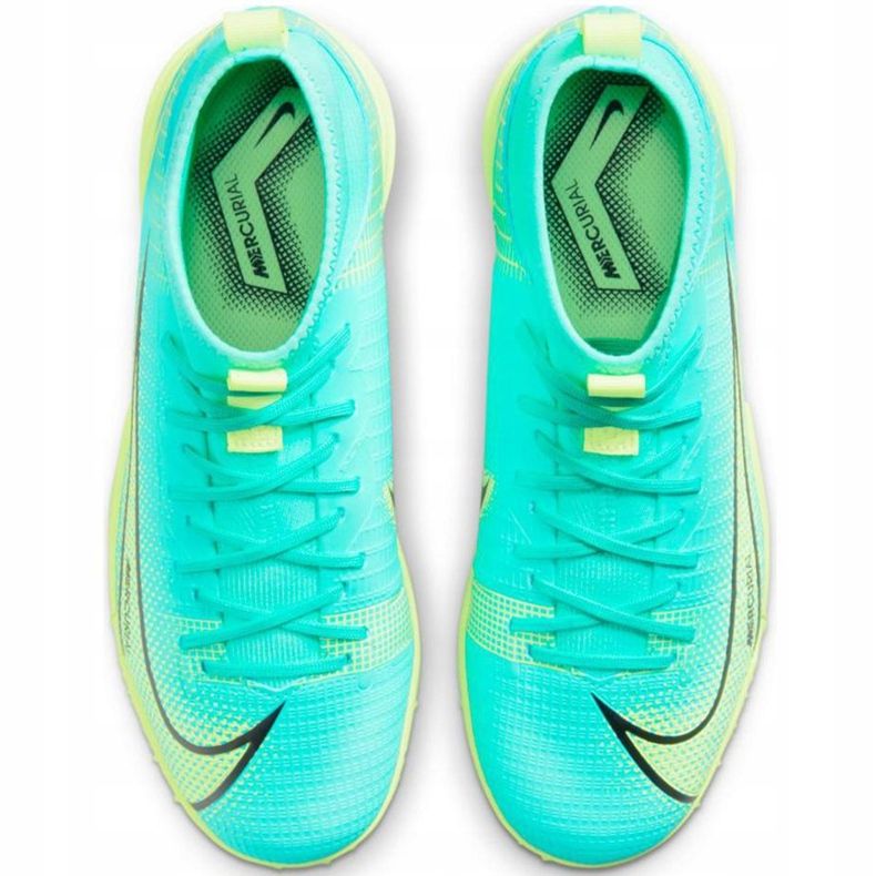 Chuteira Nike Mercurial Superfly 8 Academy Tf Junior CV0789 403 verde 1
